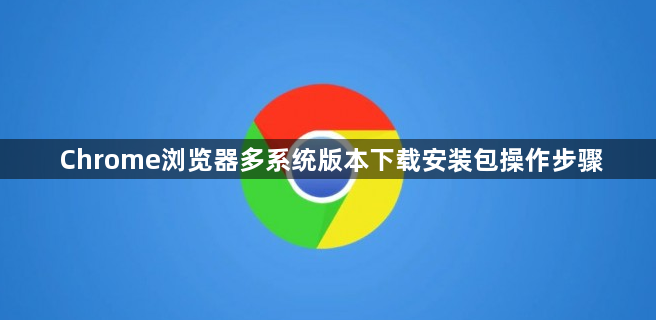 Chrome浏览器多系统版本下载安装包操作步骤1