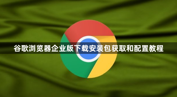 谷歌浏览器企业版下载安装包获取和配置教程1