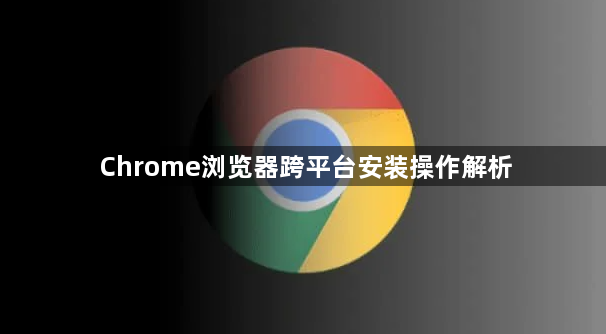 Chrome浏览器跨平台安装操作解析1