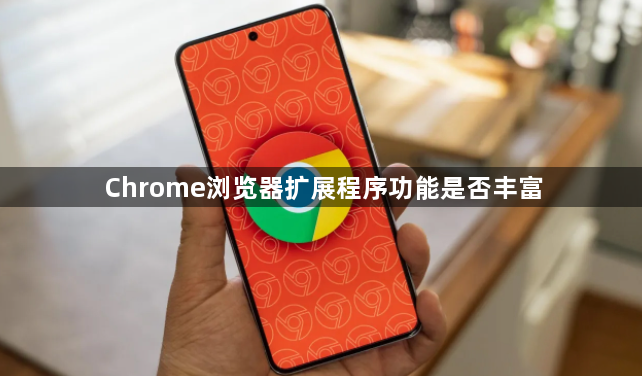 Chrome浏览器扩展程序功能是否丰富1