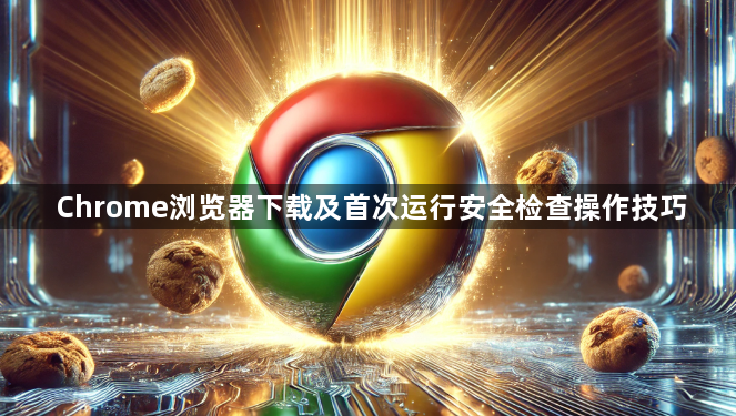 Chrome浏览器下载及首次运行安全检查操作技巧1