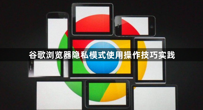 谷歌浏览器隐私模式使用操作技巧实践1