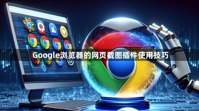 Google浏览器的网页截图插件使用技巧1