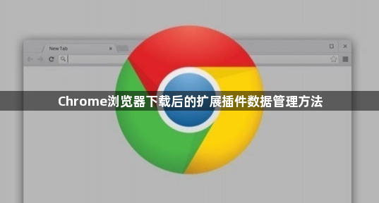 Chrome浏览器下载后的扩展插件数据管理方法1