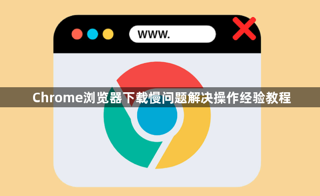 Chrome浏览器下载慢问题解决操作经验教程1