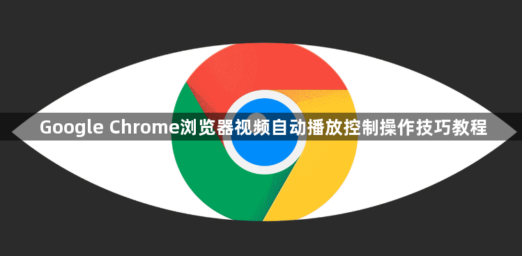Google Chrome浏览器视频自动播放控制操作技巧教程1