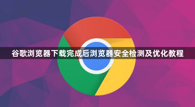 谷歌浏览器下载完成后浏览器安全检测及优化教程1
