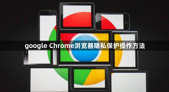 google Chrome浏览器隐私保护操作方法1
