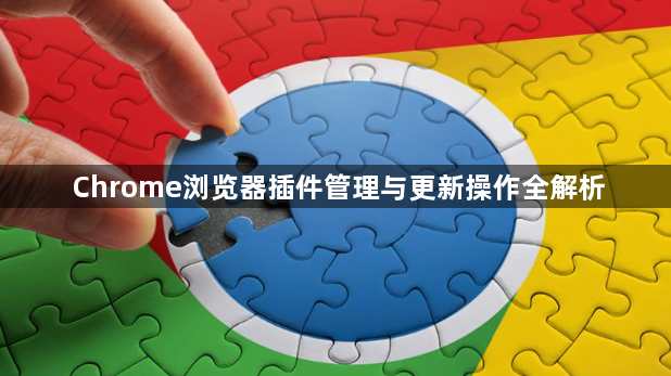 Chrome浏览器插件管理与更新操作全解析1