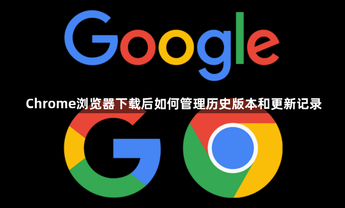 Chrome浏览器下载后如何管理历史版本和更新记录1