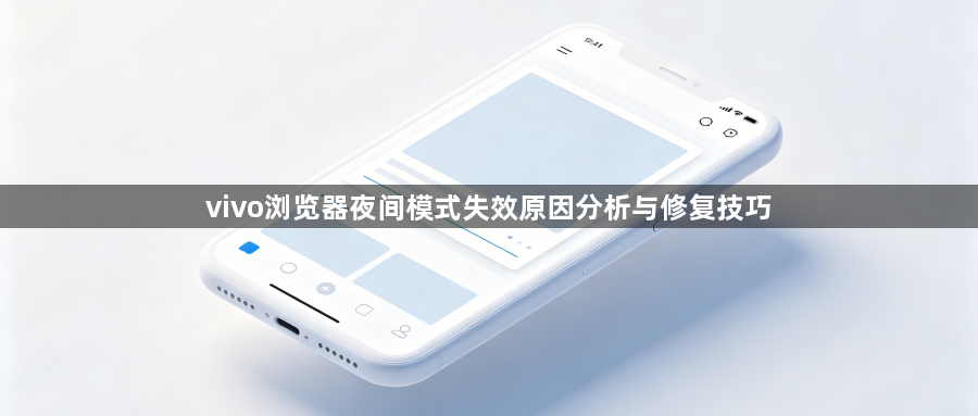 vivo浏览器夜间模式失效原因分析与修复技巧1