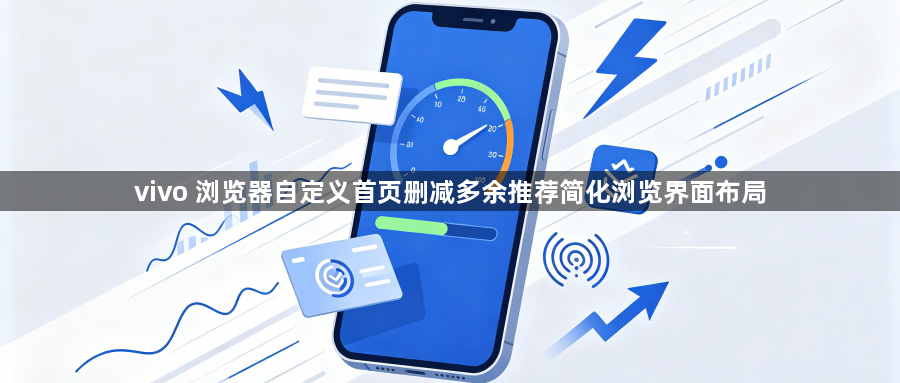 vivo 浏览器自定义首页删减多余推荐简化浏览界面布局1