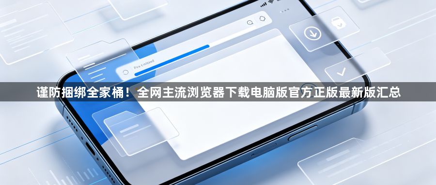 谨防捆绑全家桶！全网主流浏览器下载电脑版官方正版最新版汇总1