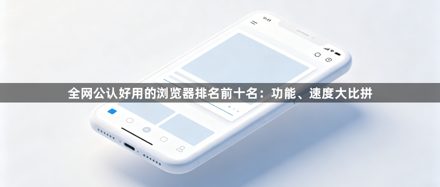 全网公认好用的浏览器排名前十名：功能、速度大比拼1