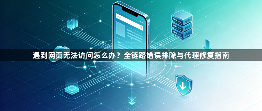 遇到网页无法访问怎么办？全链路错误排除与代理修复指南1
