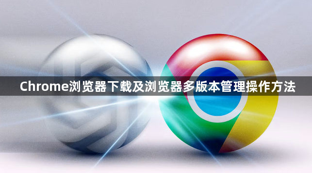 Chrome浏览器下载及浏览器多版本管理操作方法1