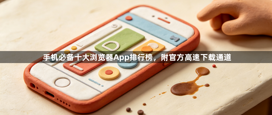手机必备十大浏览器App排行榜，附官方高速下载通道1