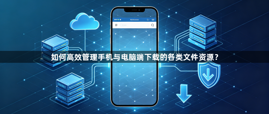 如何高效管理手机与电脑端下载的各类文件资源？1