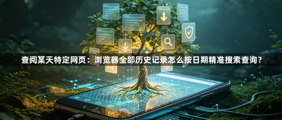 查阅某天特定网页：浏览器全部历史记录怎么按日期精准搜索查询？1