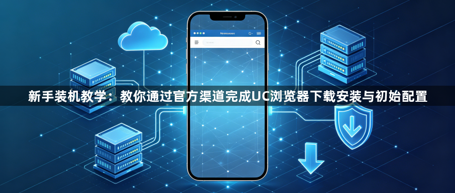 新手装机教学:教你通过官方渠道完成UC浏览器下载安装与初始配置1