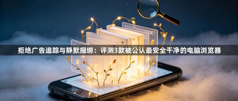 拒绝广告追踪与静默捆绑：评测3款被公认最安全干净的电脑浏览器1