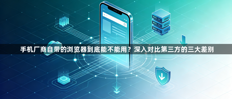 手机厂商自带的浏览器到底能不能用？深入对比第三方的三大差别1